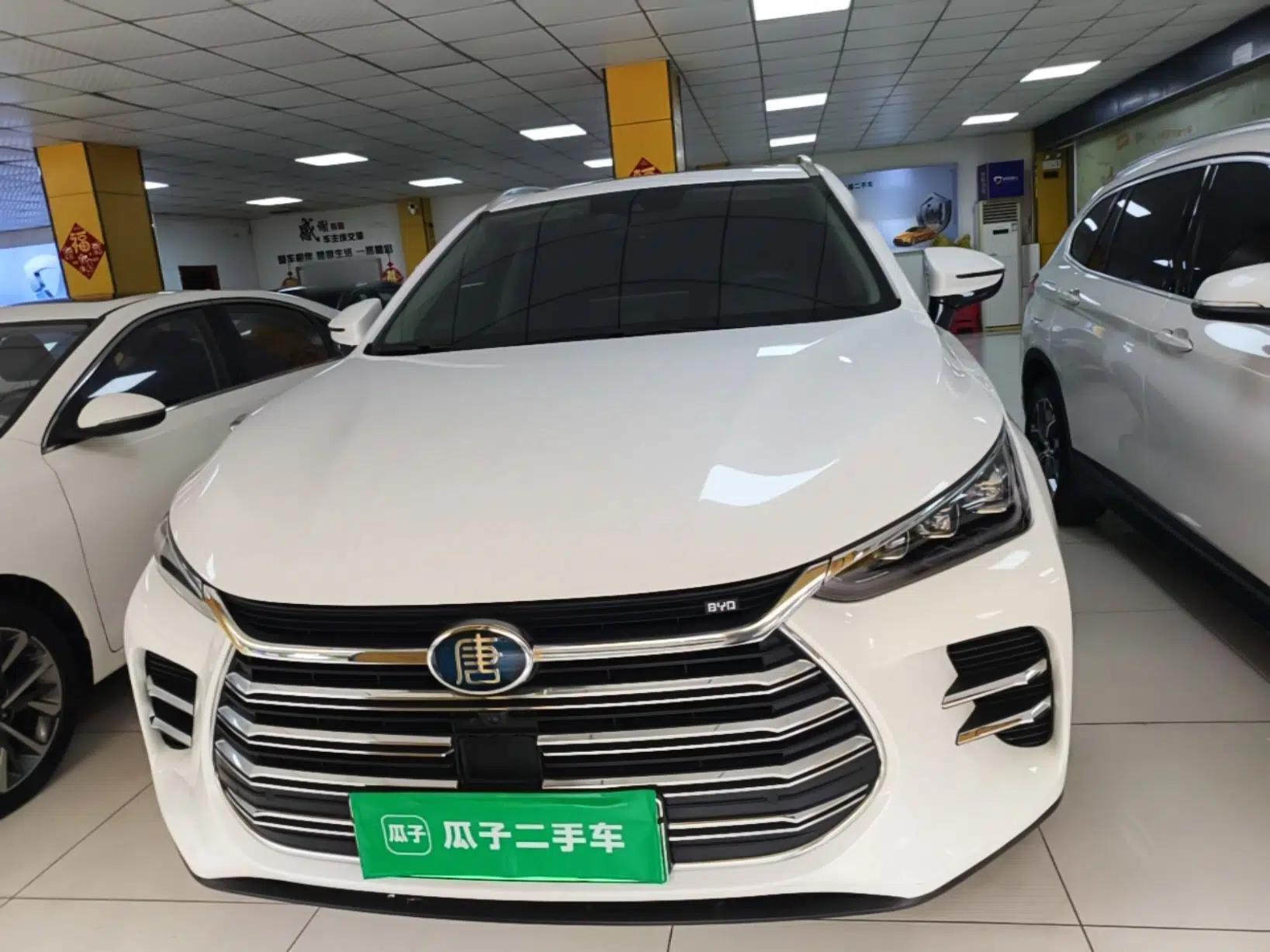 BYD Tang New Energy 2018 DM 2.0T All-Wheel Drive Smart Connect Advanced Model 7 Seats China V Emission Standard — миниатюра 2