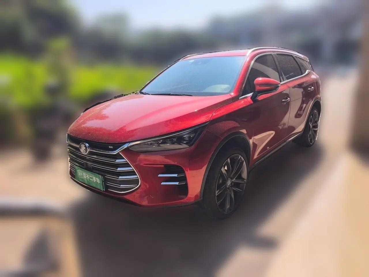BYD Tang New Energy 2018 DM 2.0T All-Wheel Drive Smart Connect Advanced Model 7 Seats China V Emission Standard — миниатюра 1