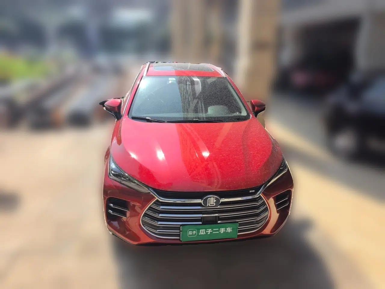 BYD Tang New Energy 2018 DM 2.0T All-Wheel Drive Smart Connect Advanced Model 7 Seats China V Emission Standard — миниатюра 2