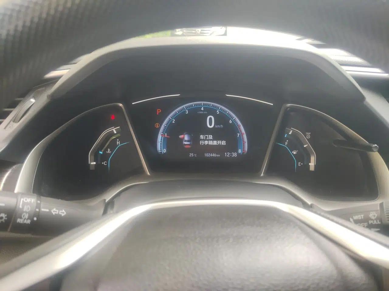Honda Civic 2019 220TURBO CVT Dynamic Edition China V — миниатюра 11