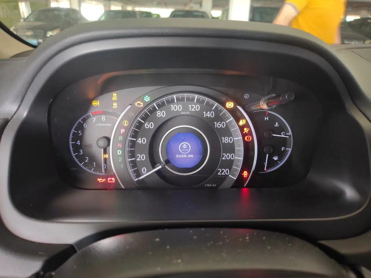 Honda CR-V 2012 2.4L four-wheel drive luxury version — миниатюра 11