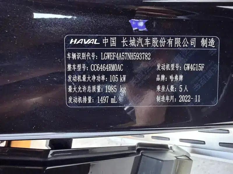 Haval H6 2021 National Trend Edition 1.5T Automatic Urban Edition — миниатюра 10
