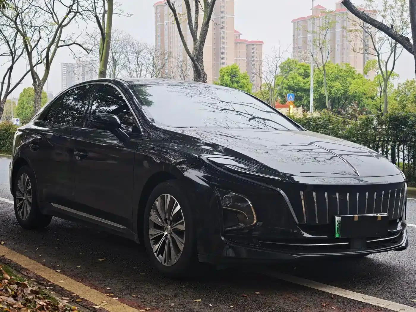 Hongqi E-QM5 2022 Model, 431km Charging Enjoyment Edition — миниатюра 3