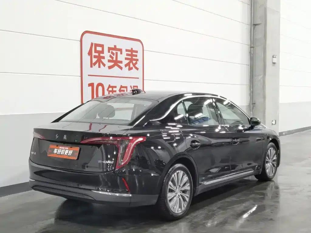 Hongqi E-QM5 2022 Model, 431km Charging Enjoyment Edition — миниатюра 2