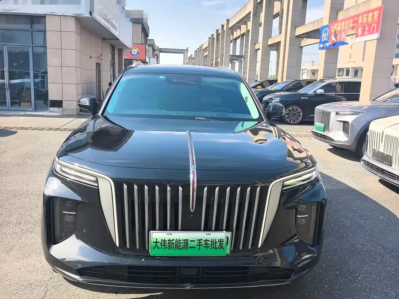 Hongqi E-HS9 2022 Model 690km Flagship Edition (Six Seats) — миниатюра 2