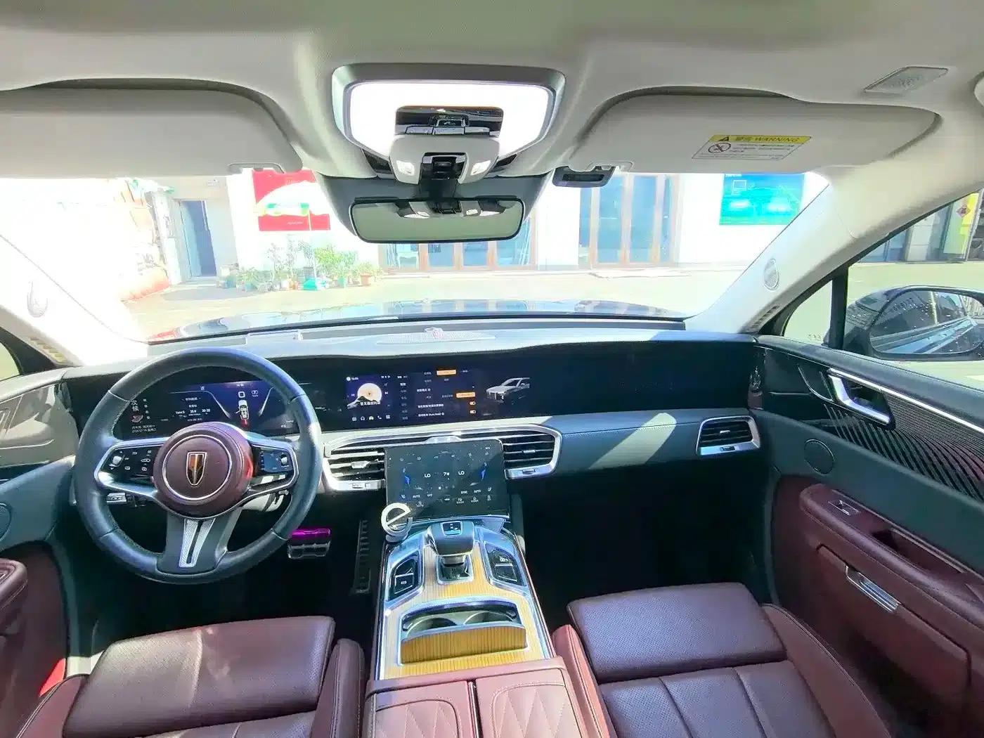 Hongqi E-HS9 2022 Model 690km Flagship Edition (Six Seats) — миниатюра 6