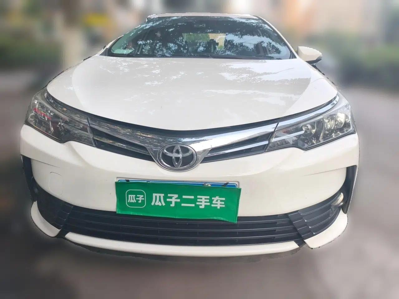 Toyota Corolla 2018 1.2T S-CVT GL-i Zhihui Edition — миниатюра 2