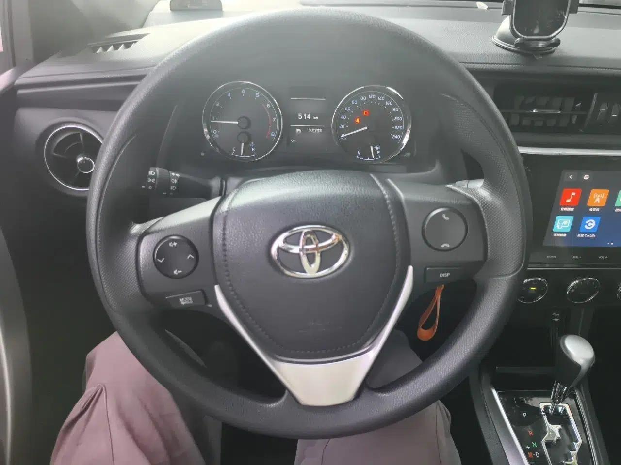 Toyota Corolla 2018 1.2T S-CVT GL-i Zhihui Edition — миниатюра 10
