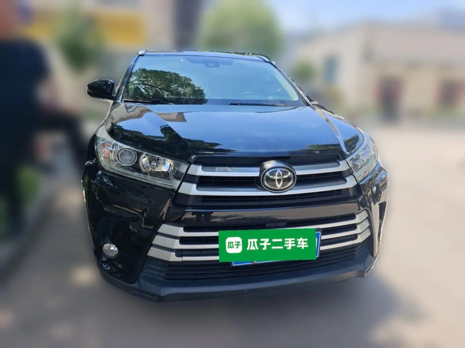 Toyota Highlander 2018 2.0T Four-Wheel Drive Luxury Edition 7 Seats China V Emission Standard — миниатюра 2