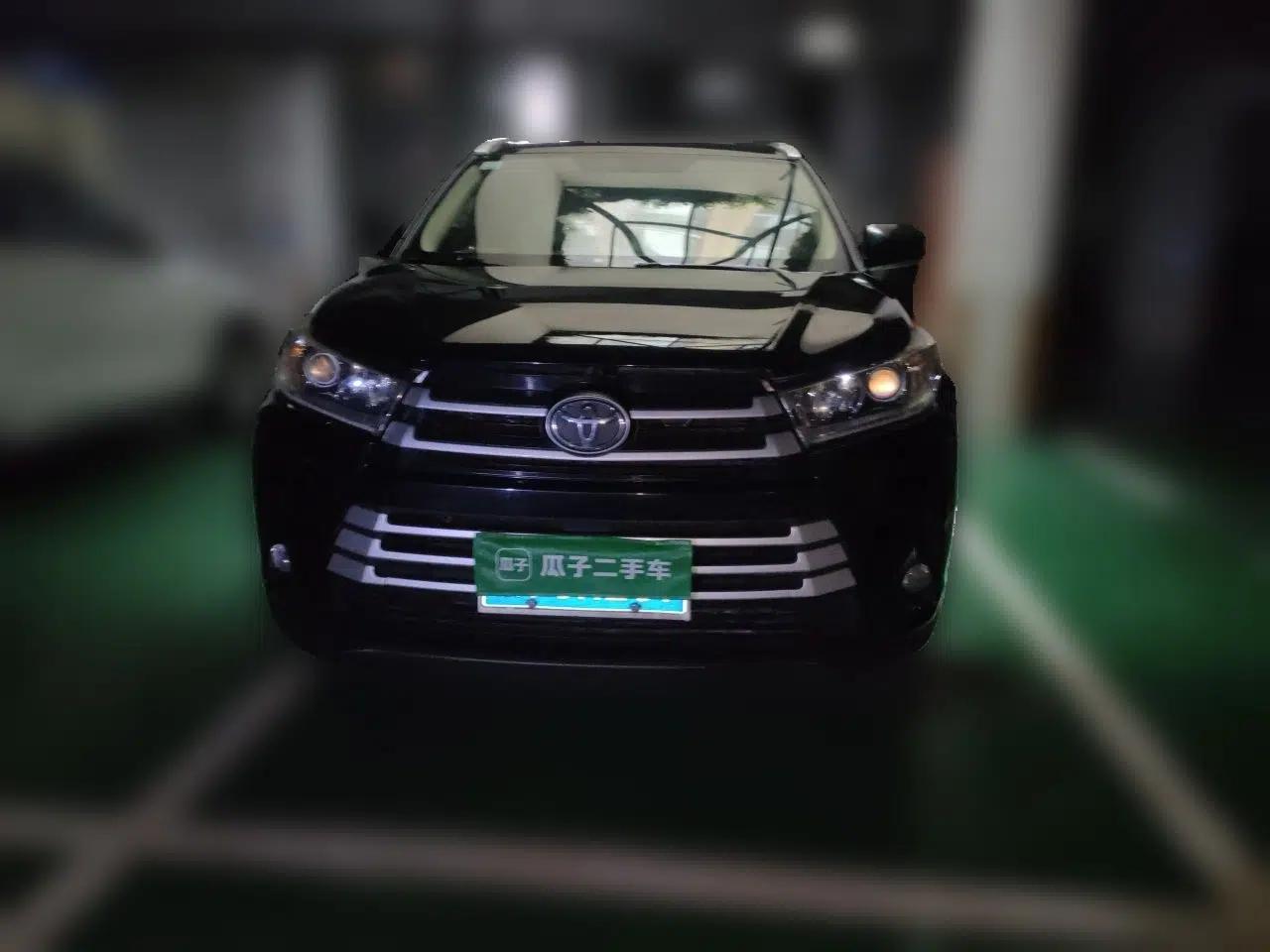 Toyota Highlander 2018 2.0T Four-Wheel Drive Elite Edition 7 Seats China VI Standard — миниатюра 2