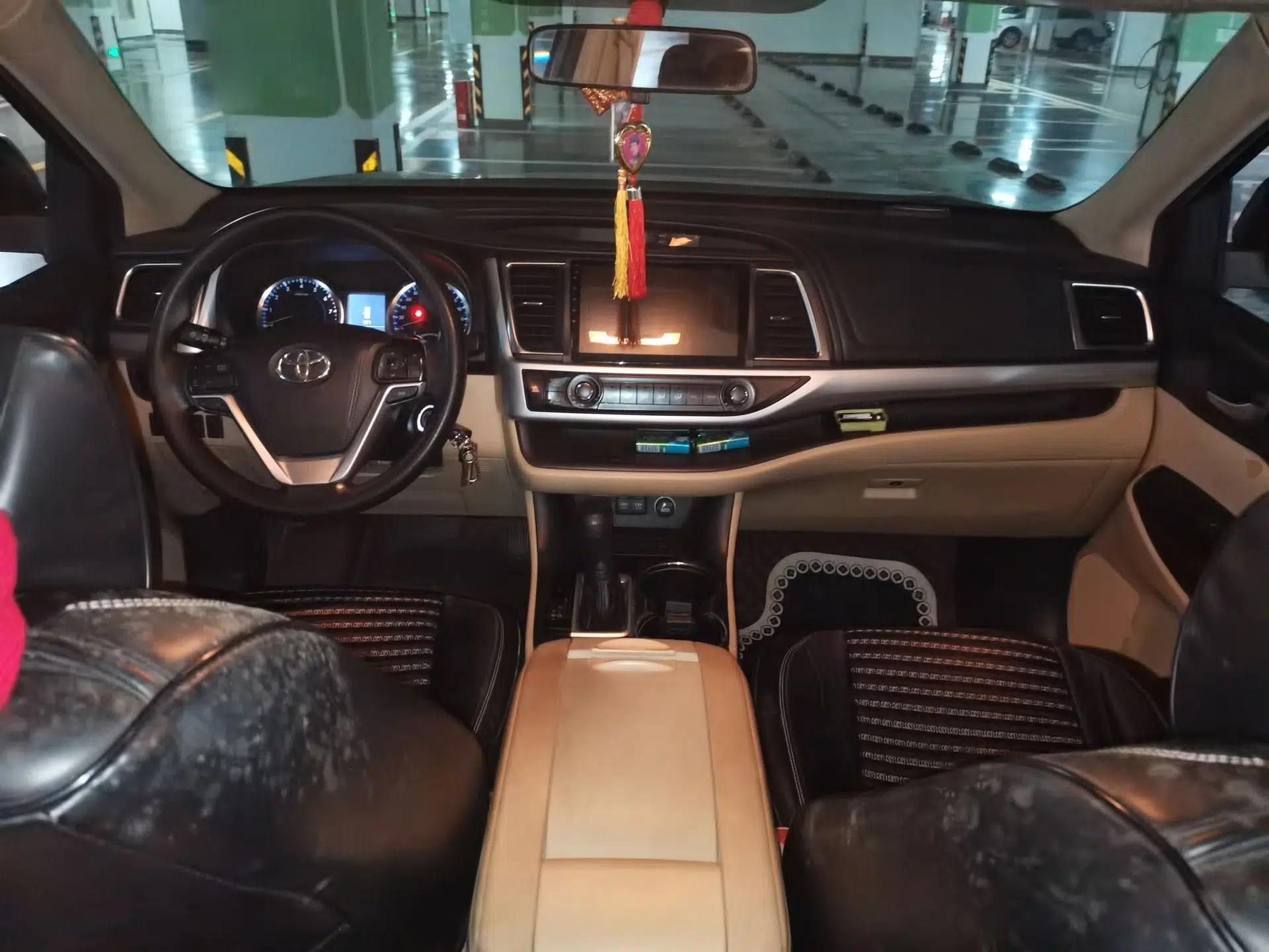 Toyota Highlander 2018 2.0T Four-Wheel Drive Elite Edition 7 Seats China V Standard — миниатюра 9