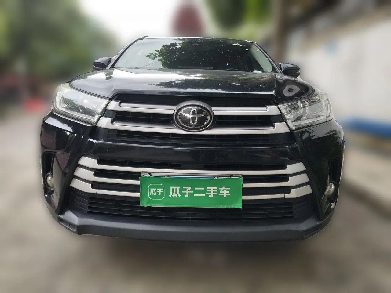 Toyota Highlander 2018 2.0T Four-Wheel Drive Luxury Edition 7 Seats China V Emission Standard — миниатюра 2