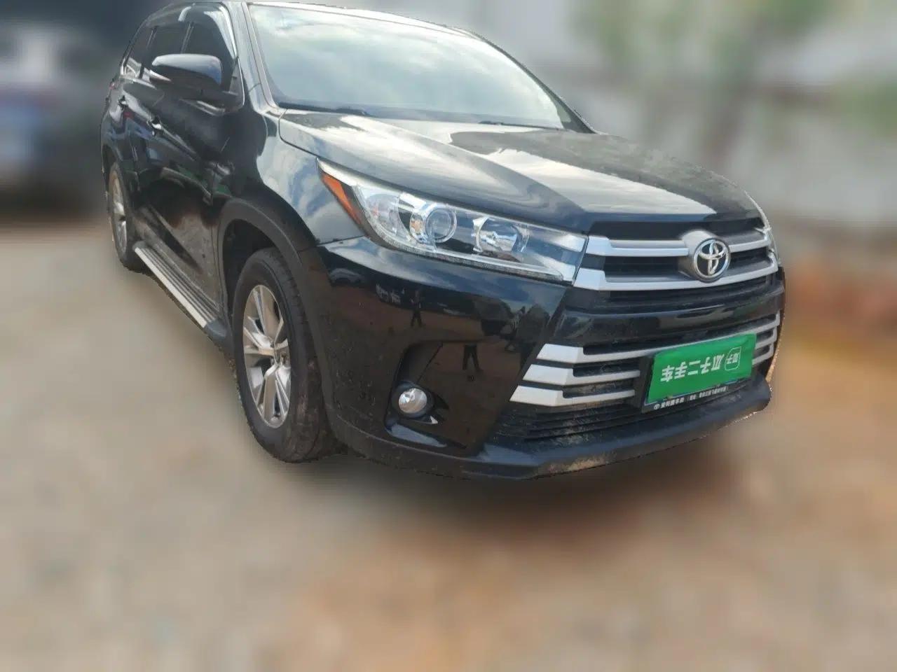 Toyota Highlander 2018 2.0T Four-Wheel Drive Elite Edition 7 Seats China V Standard — миниатюра 3