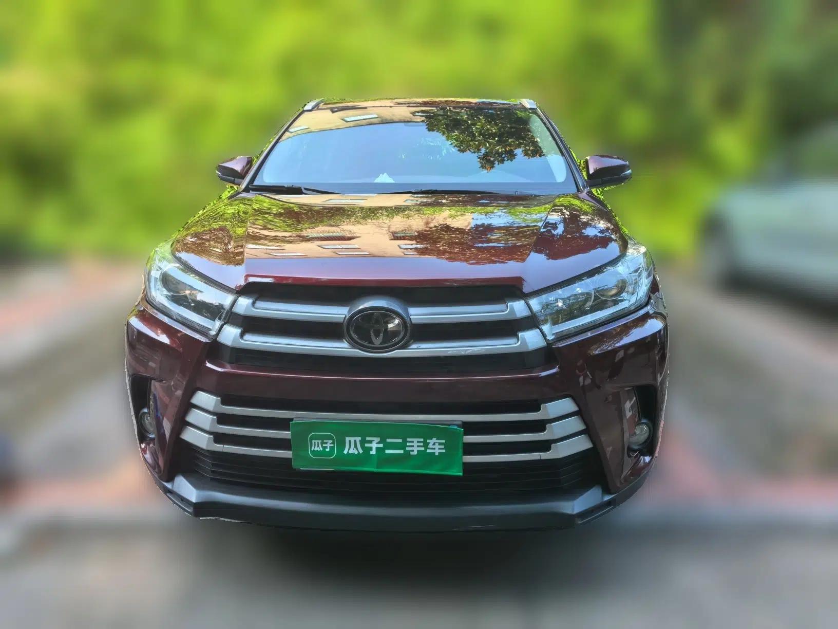 Toyota Highlander 2018 2.0T Four-Wheel Drive Luxury Edition 7 Seats China V Emission Standard — миниатюра 2