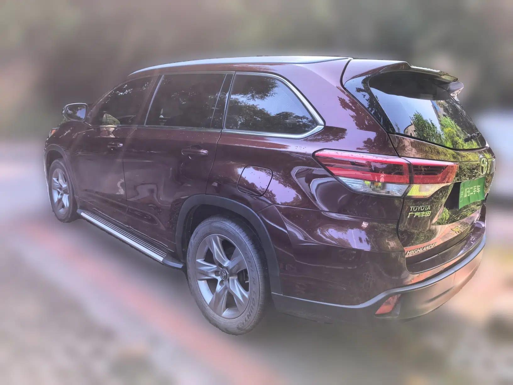 Toyota Highlander 2018 2.0T Four-Wheel Drive Luxury Edition 7 Seats China V Emission Standard — миниатюра 4