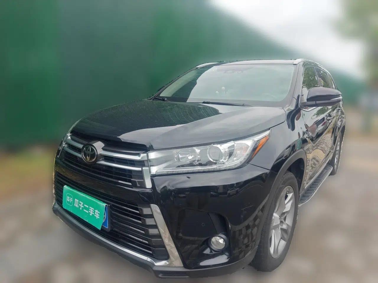 Toyota Highlander 2018 2.0T Four-Wheel Drive Prestige Version 7 Seats China V Emission Standard — миниатюра 1