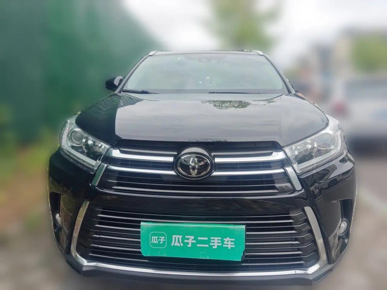 Toyota Highlander 2018 2.0T Four-Wheel Drive Prestige Version 7 Seats China V Emission Standard — миниатюра 2