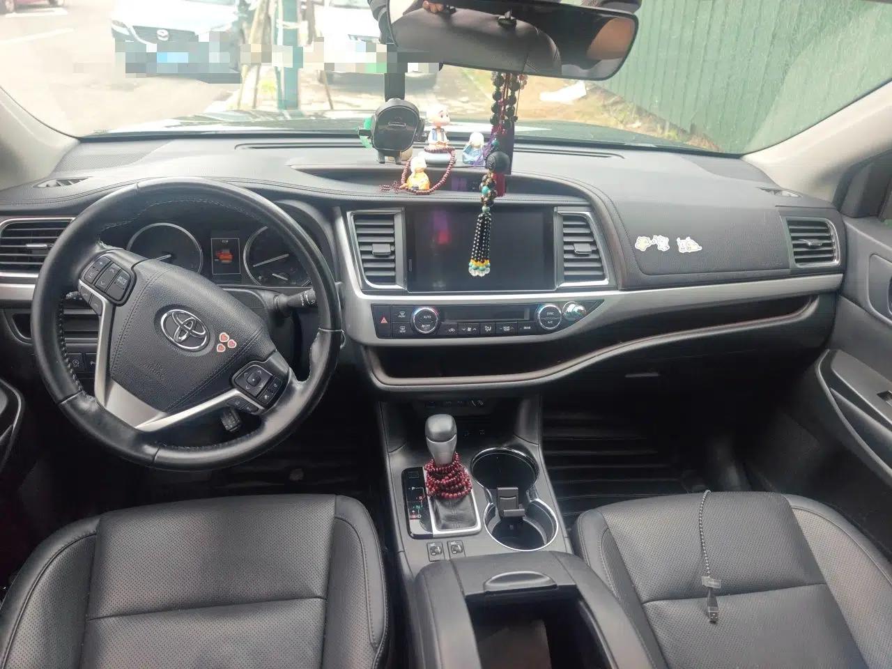 Toyota Highlander 2018 2.0T Four-Wheel Drive Prestige Version 7 Seats China V Emission Standard — миниатюра 9