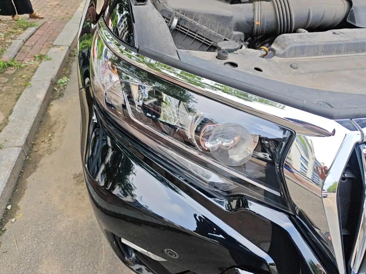 Toyota Prado Prado (parallel import) 2023 model, 4.0L, 7 seats, 9 airbags, sunroof, 7‑seat configuration, rear-mounted spare tire — миниатюра 7