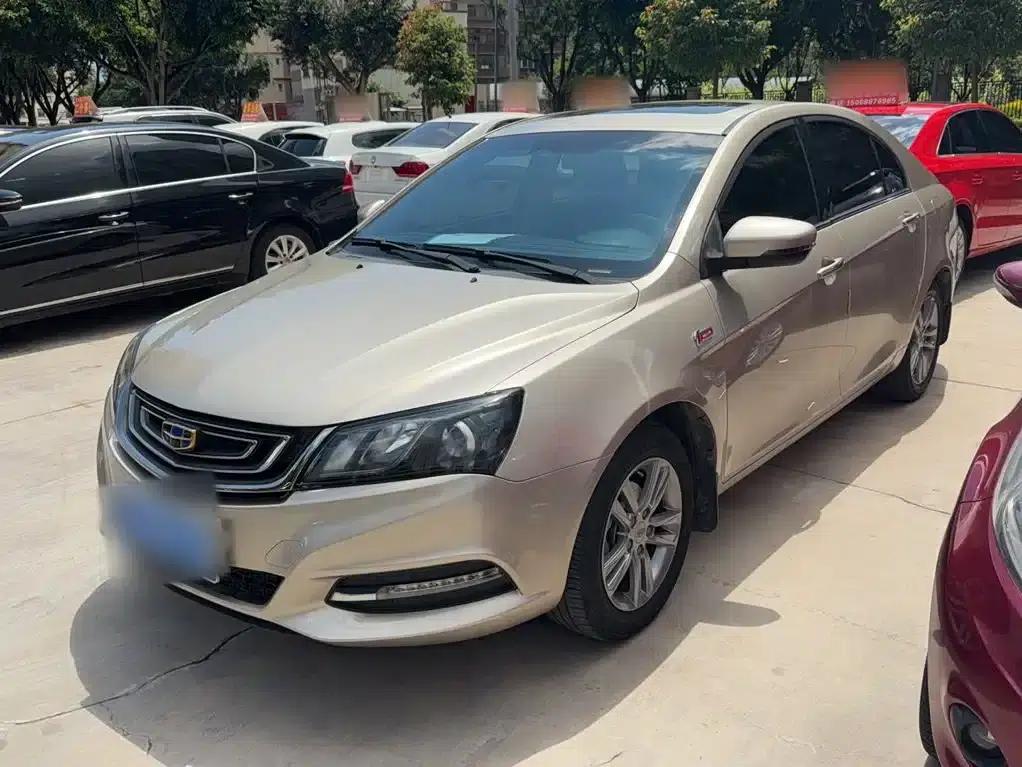 Geely Emgrand 2017 Sedan Million Edition 1.5L Manual Upward Connected Version — миниатюра 1