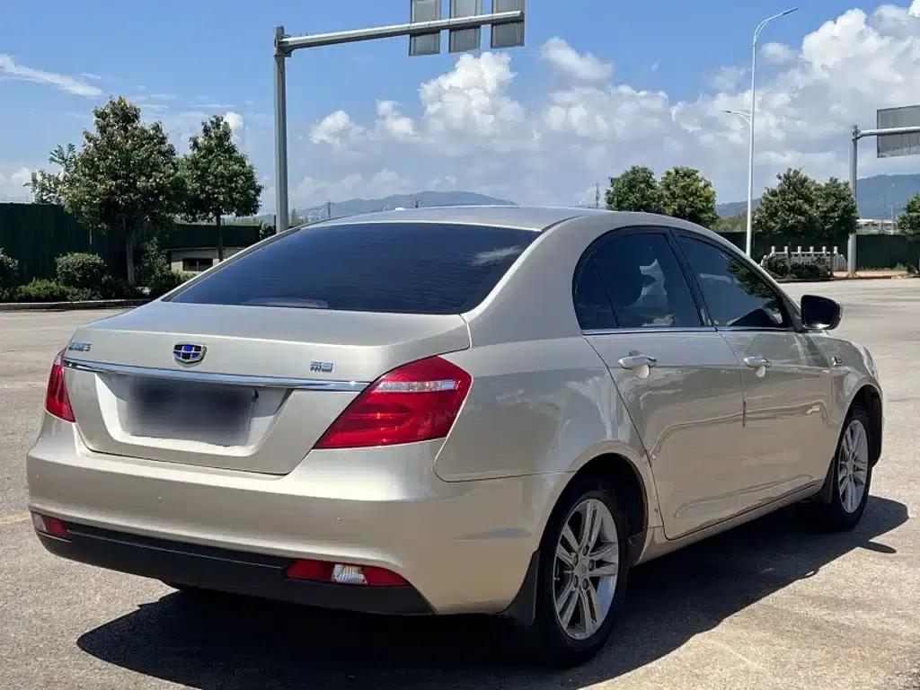 Geely Emgrand 2017 Sedan Million Edition 1.5L Manual Upward Connected Version — миниатюра 8