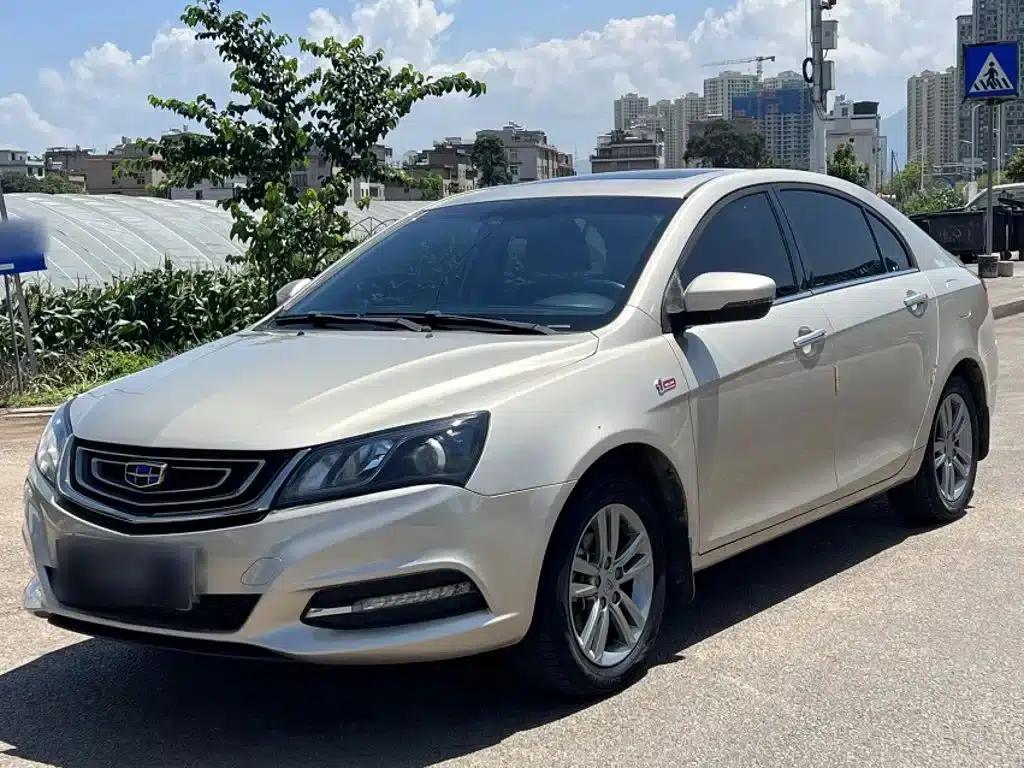 Geely Emgrand 2017 Sedan Million Edition 1.5L Manual Upward Connected Version — миниатюра 9