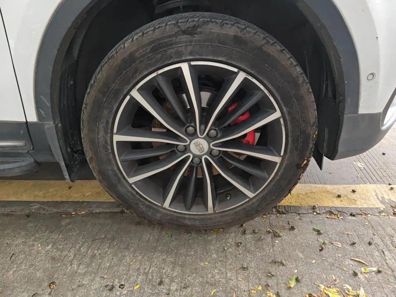 Geely Auto Emgrand X7 Sport 2018 1.8TD Automatic Two-Wheel Drive ZhiZun Model with 4G Connectivity — миниатюра 8