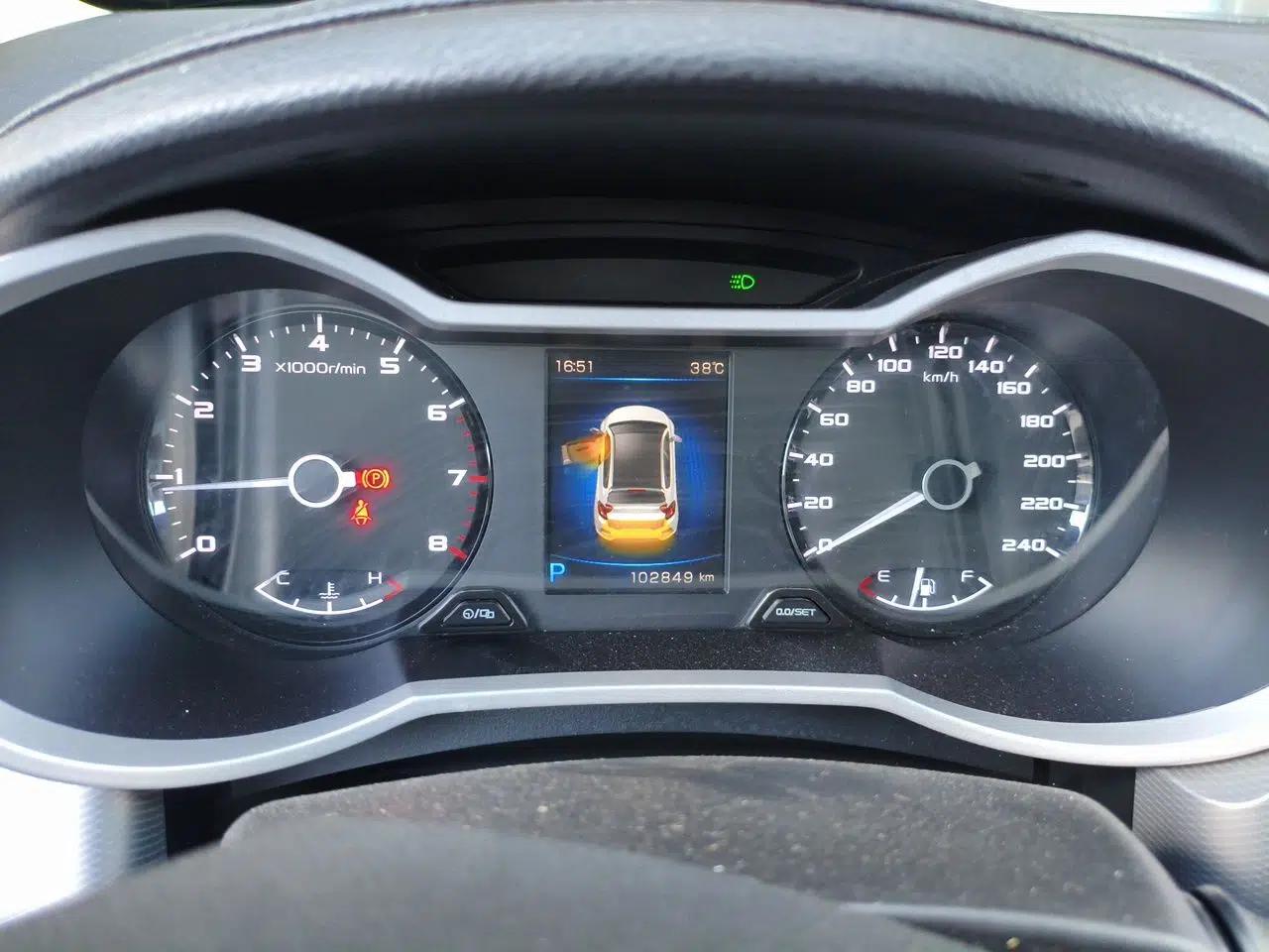 Geely Auto Emgrand GS 2018 Sport Edition 1.4T Automatic ZhenShang Model — миниатюра 11