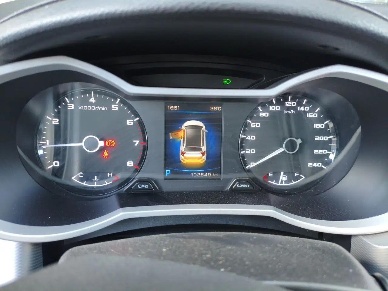 Geely Auto Emgrand GS 2018 Sport Edition 1.4T Automatic ZhenShang Model — миниатюра 12