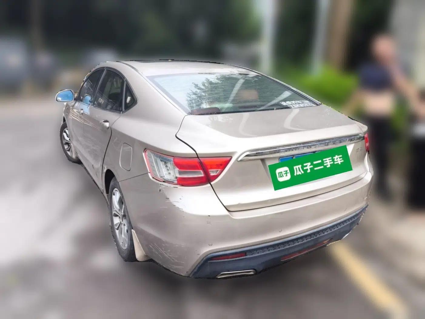 Geely Auto Emgrand GT 2016 2.4L Zunya Model — миниатюра 4