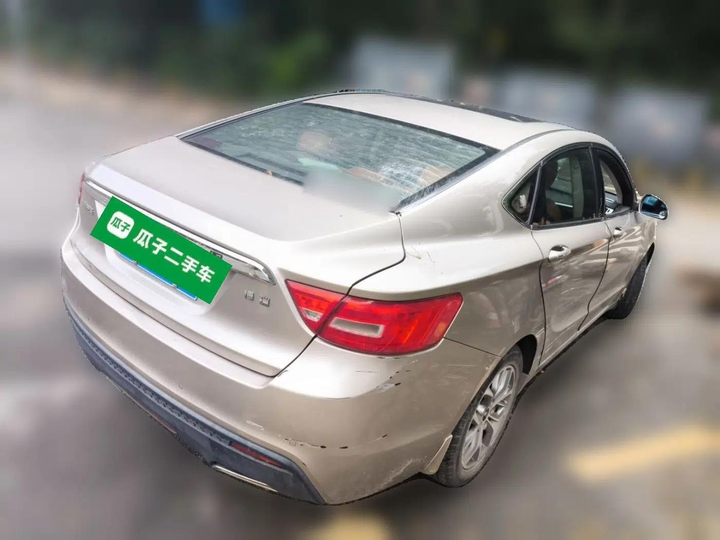 Geely Auto Emgrand GT 2016 2.4L Zunya Model — миниатюра 6