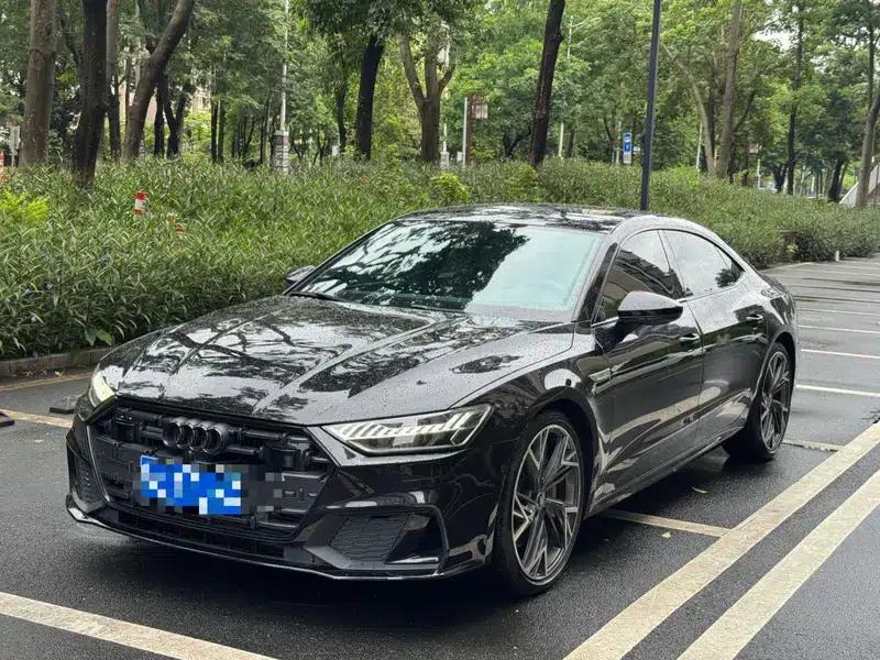 Audi A7L 2023 55 TFSI quattro S-line Black Knight Edition — миниатюра 1