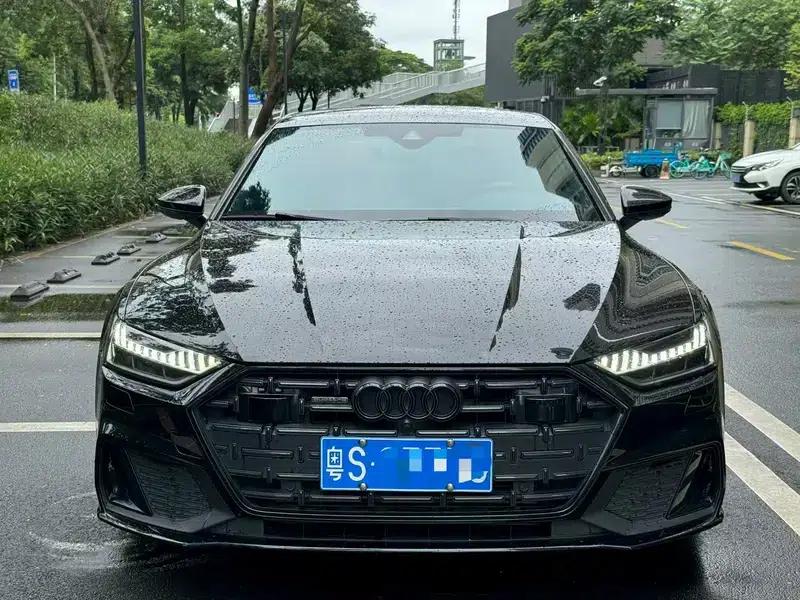 Audi A7L 2023 55 TFSI quattro S-line Black Knight Edition — миниатюра 2