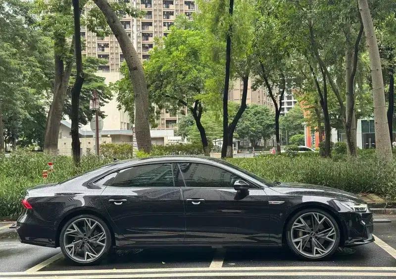 Audi A7L 2023 55 TFSI quattro S-line Black Knight Edition — миниатюра 5