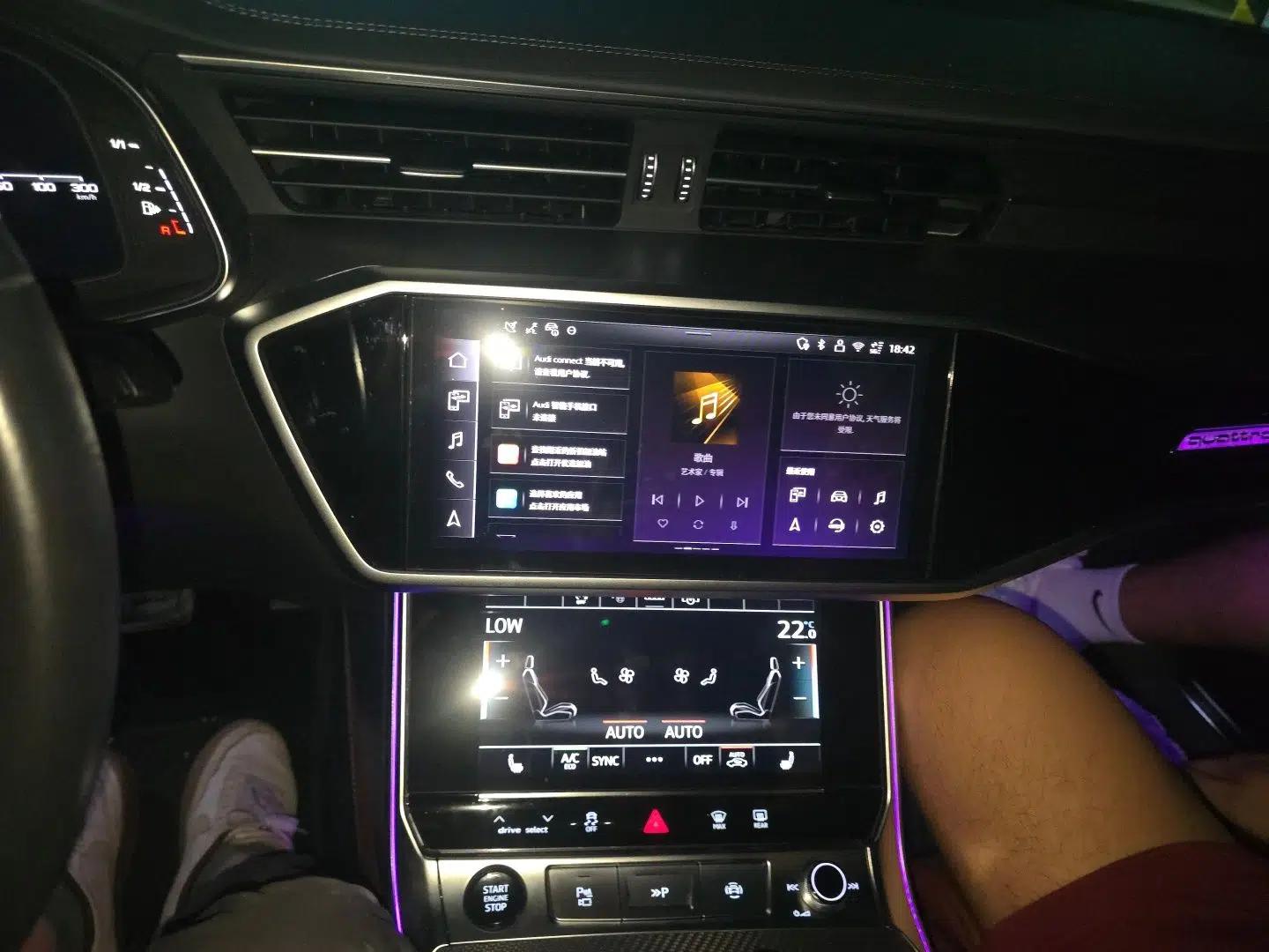 Audi A7L 2024 45 TFSI quattro Black Warrior Edition — миниатюра 13
