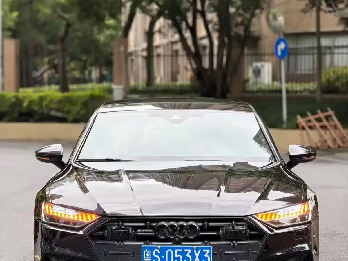 Audi A7L 2023 55 TFSI quattro S-line Black Knight Edition — миниатюра 1
