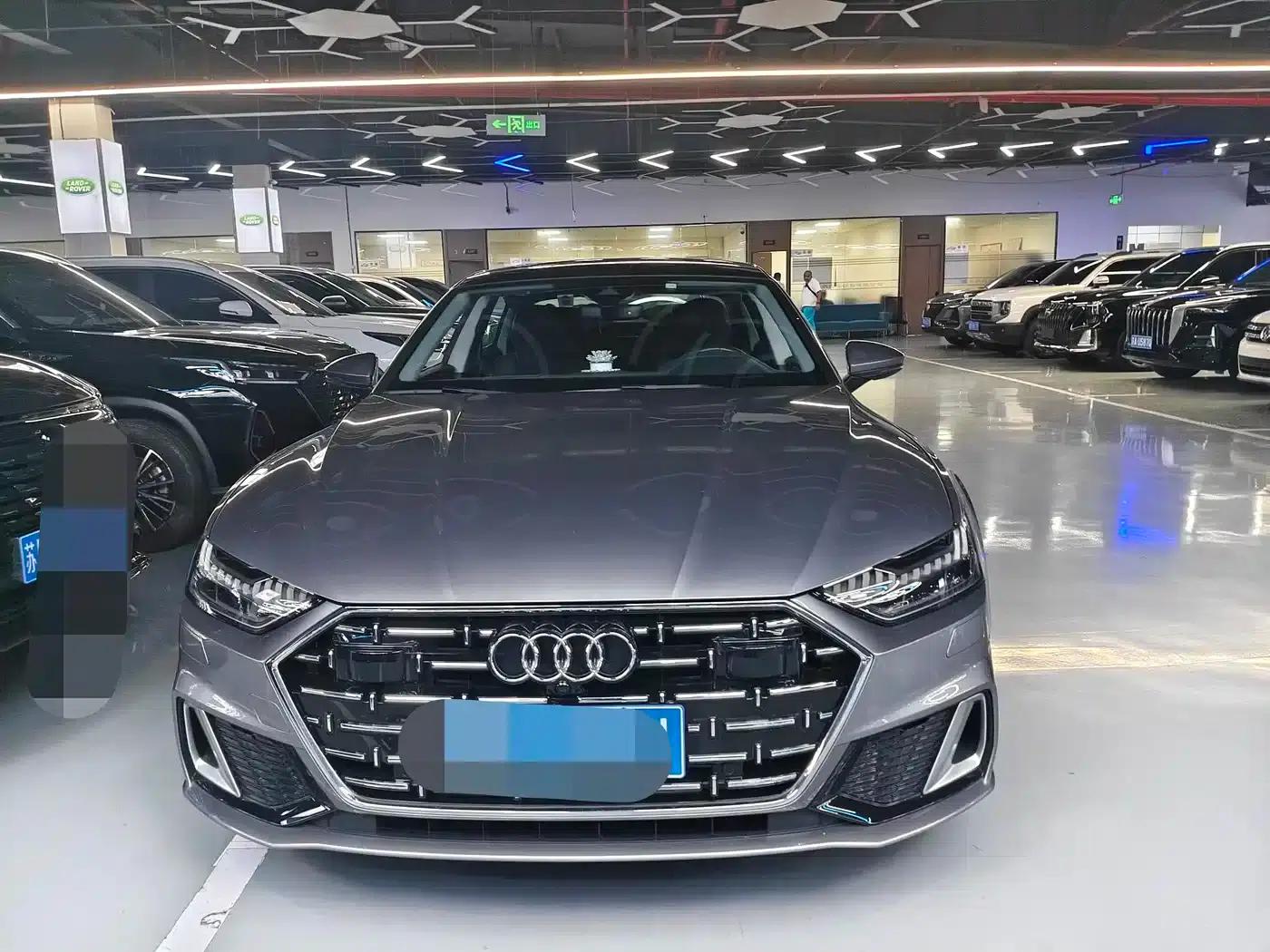 Audi A7L 2023 45 TFSI quattro S-line Black Knight Edition — миниатюра 2