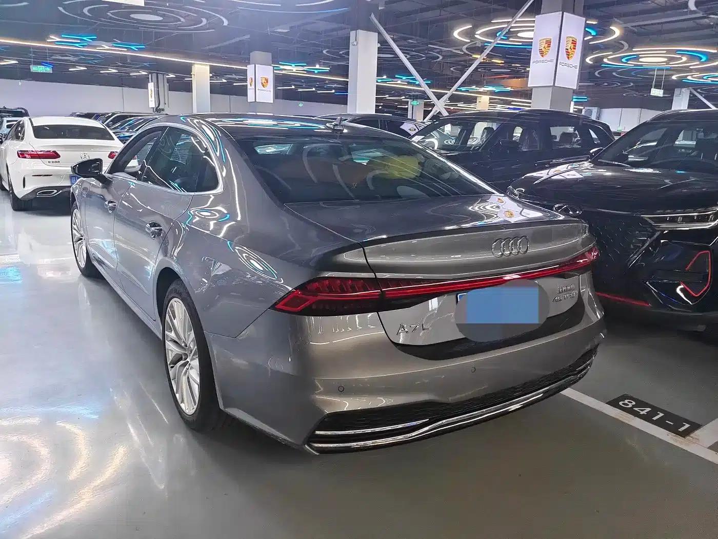 Audi A7L 2023 45 TFSI quattro S-line Black Knight Edition — миниатюра 17