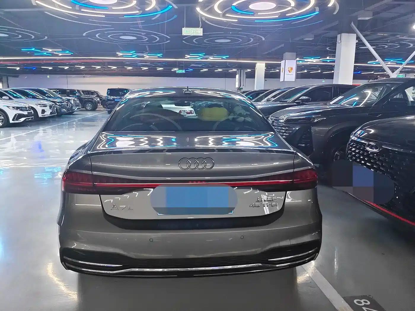 Audi A7L 2023 45 TFSI quattro S-line Black Knight Edition — миниатюра 18
