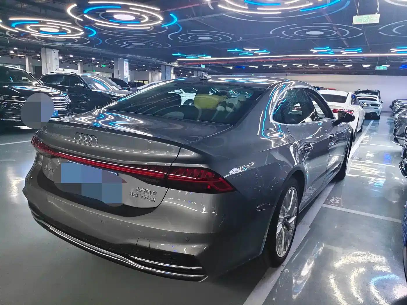 Audi A7L 2023 45 TFSI quattro S-line Black Knight Edition — миниатюра 19