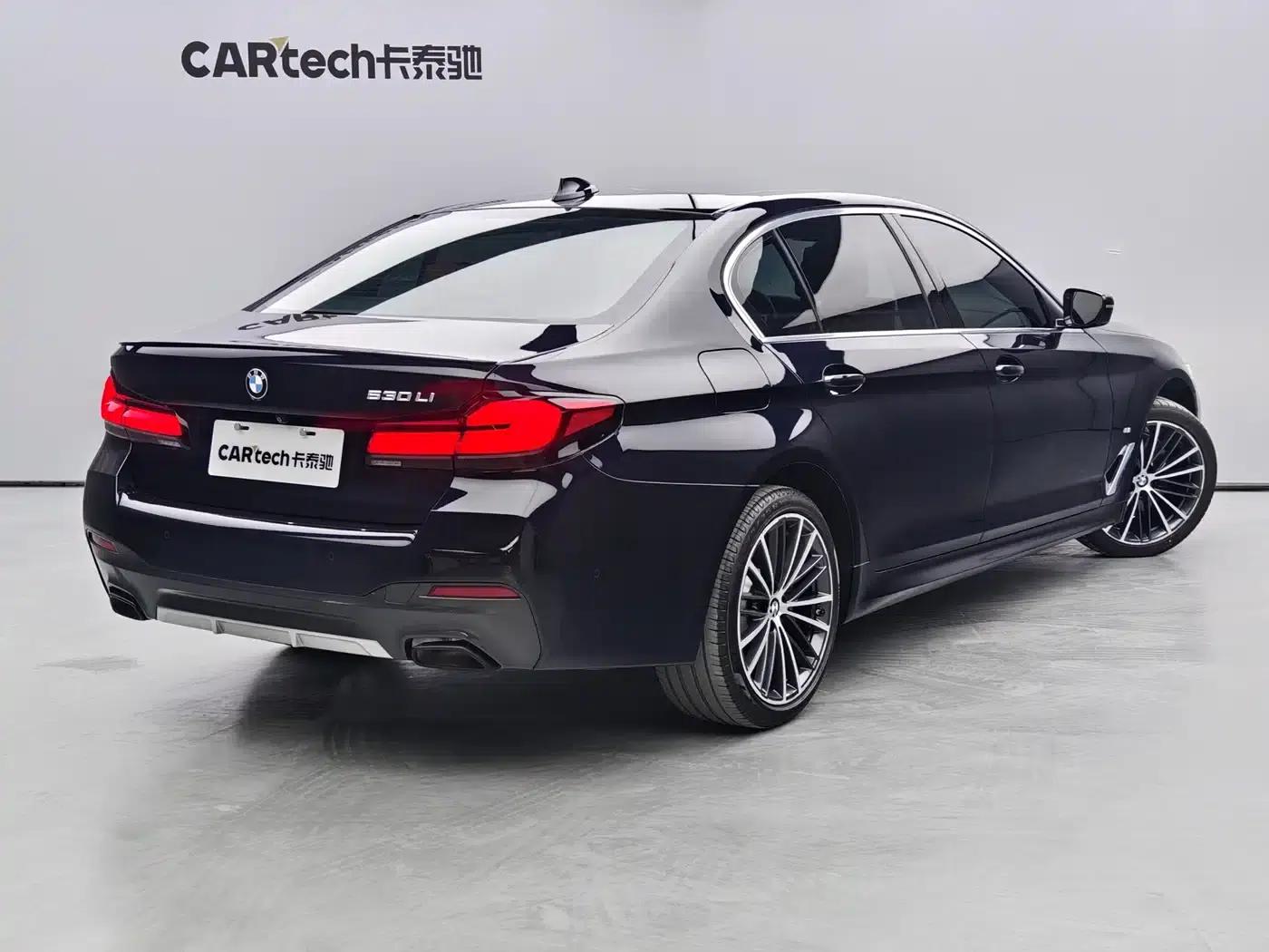 2022 BMW 5 Series Facelift 530Li Leading Edition M Sport Package — миниатюра 3