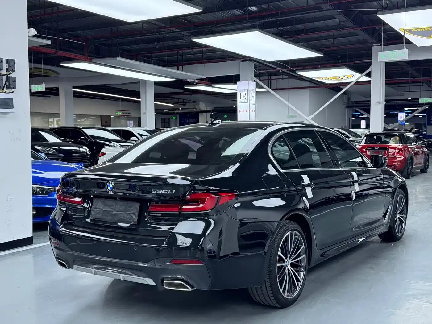 2021 BMW 5 Series 530Li Leading Edition M Sport Package — миниатюра 17