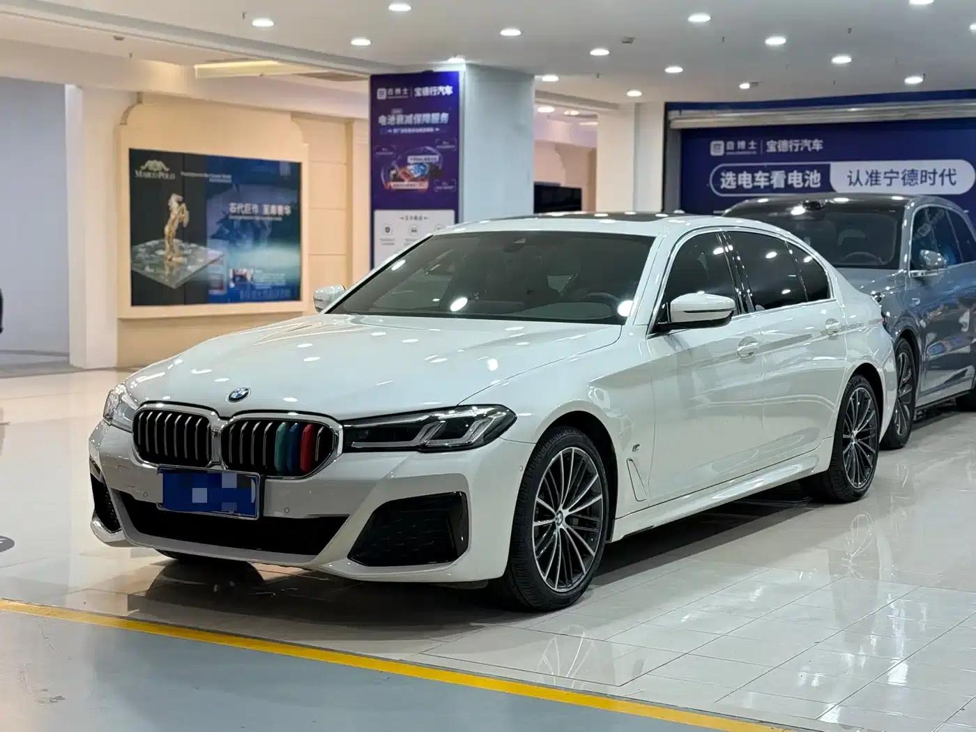 2021 BMW 5 Series 530Li Leading Edition M Sport Package — миниатюра 1