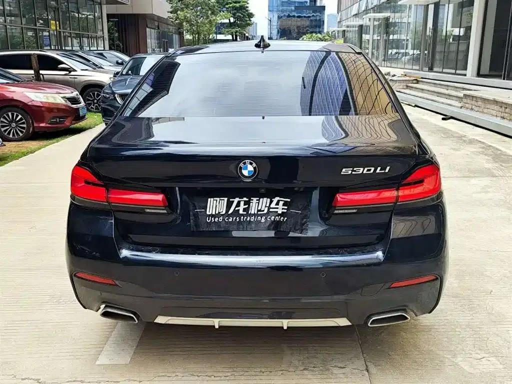 BMW 5 Series 2022 Facelift 3 530Li Luxury M Sport Package — миниатюра 9