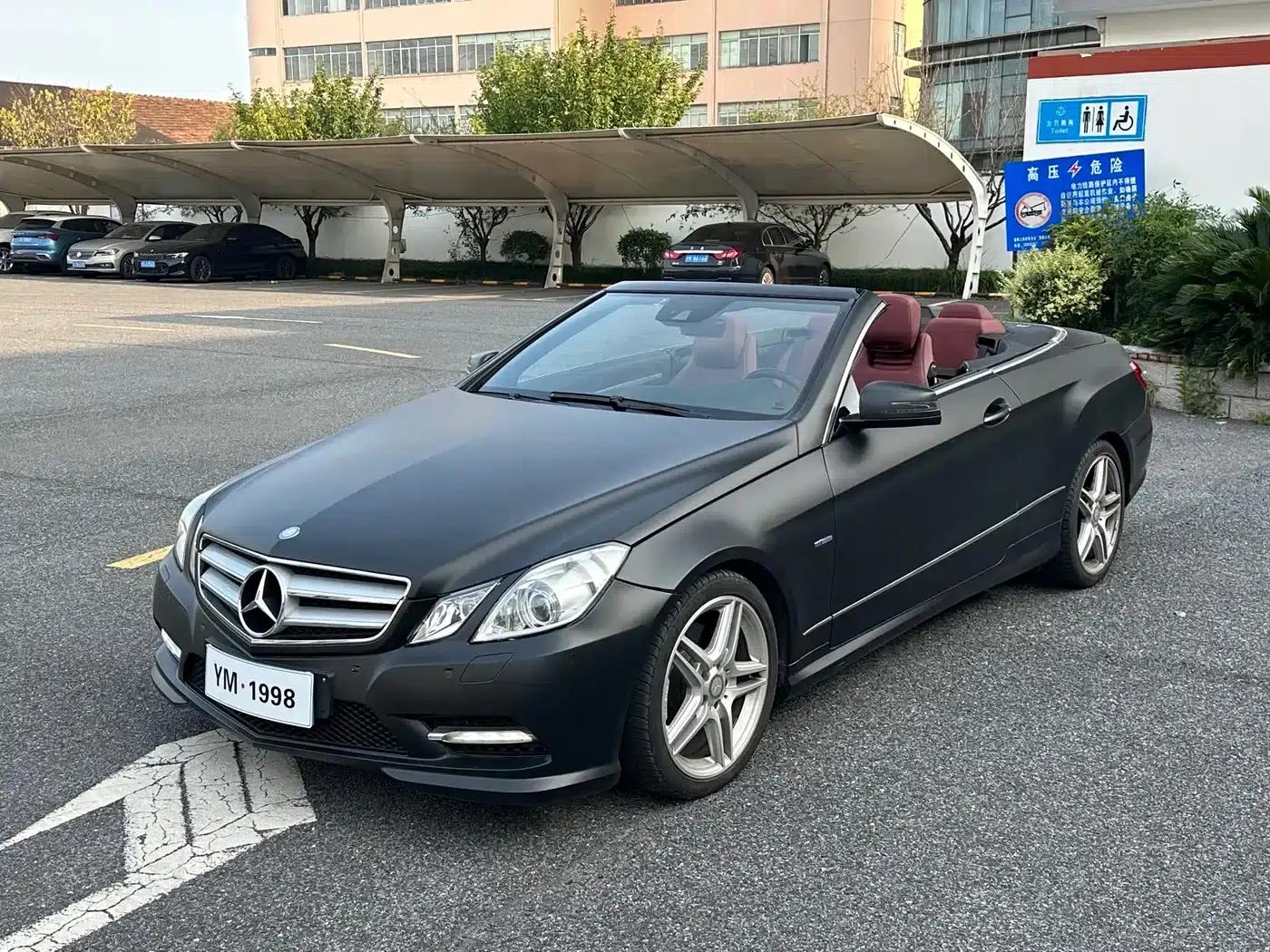 Imported Mercedes-Benz E-Class 2012 E 260 CGI Convertible — миниатюра 1
