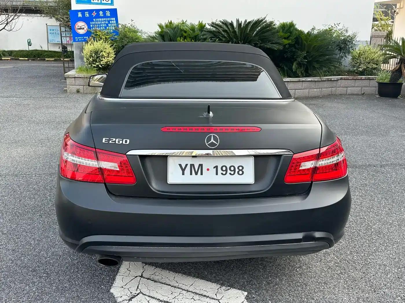 Imported Mercedes-Benz E-Class 2012 E 260 CGI Convertible — миниатюра 42