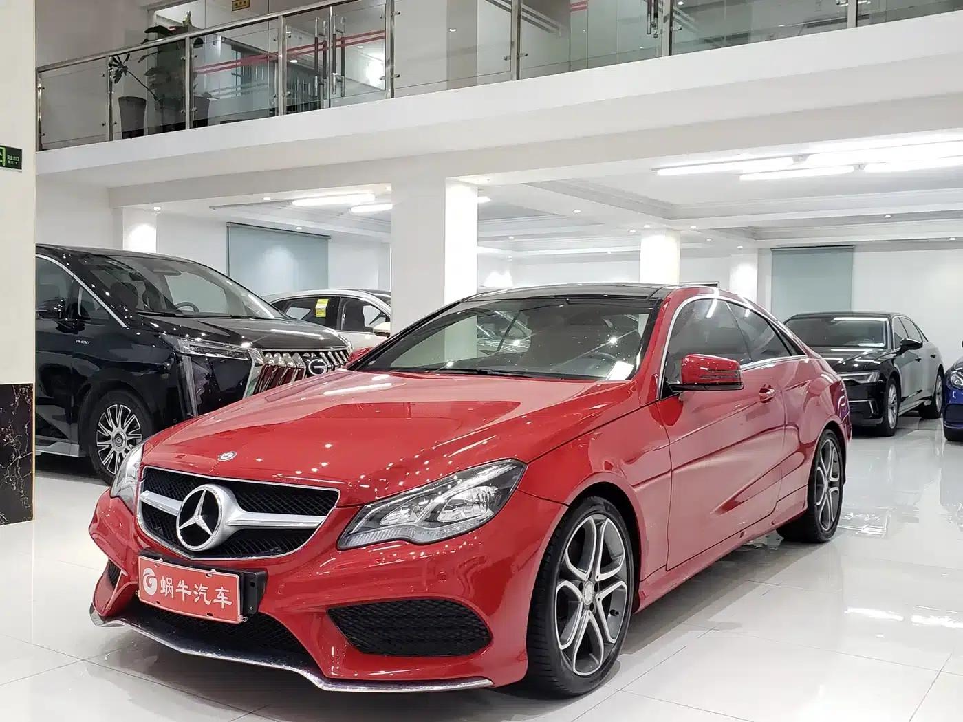 Imported 2014 Mercedes-Benz E-Class E 200 Coupe — миниатюра 1