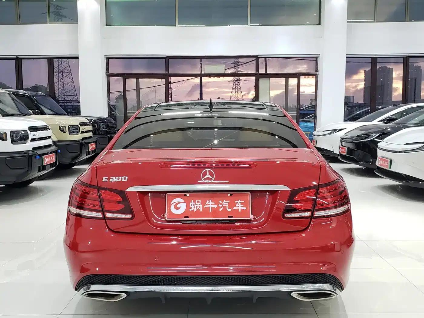 Imported 2014 Mercedes-Benz E-Class E 200 Coupe — миниатюра 10