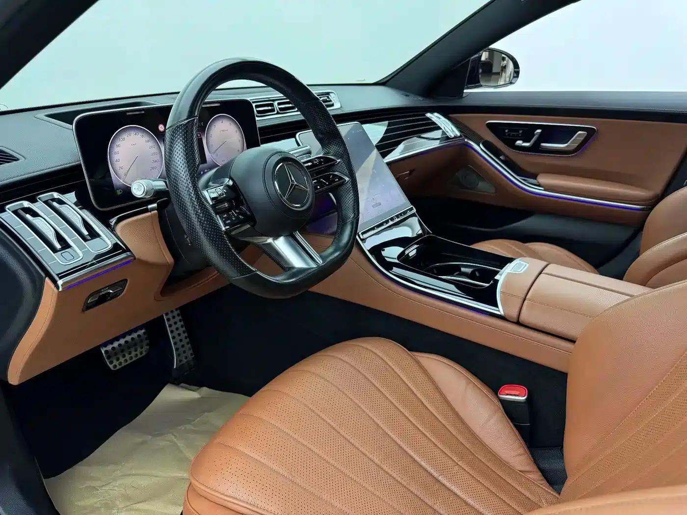 2022 Mercedes-Benz S-Class S 450 L 4MATIC — миниатюра 3