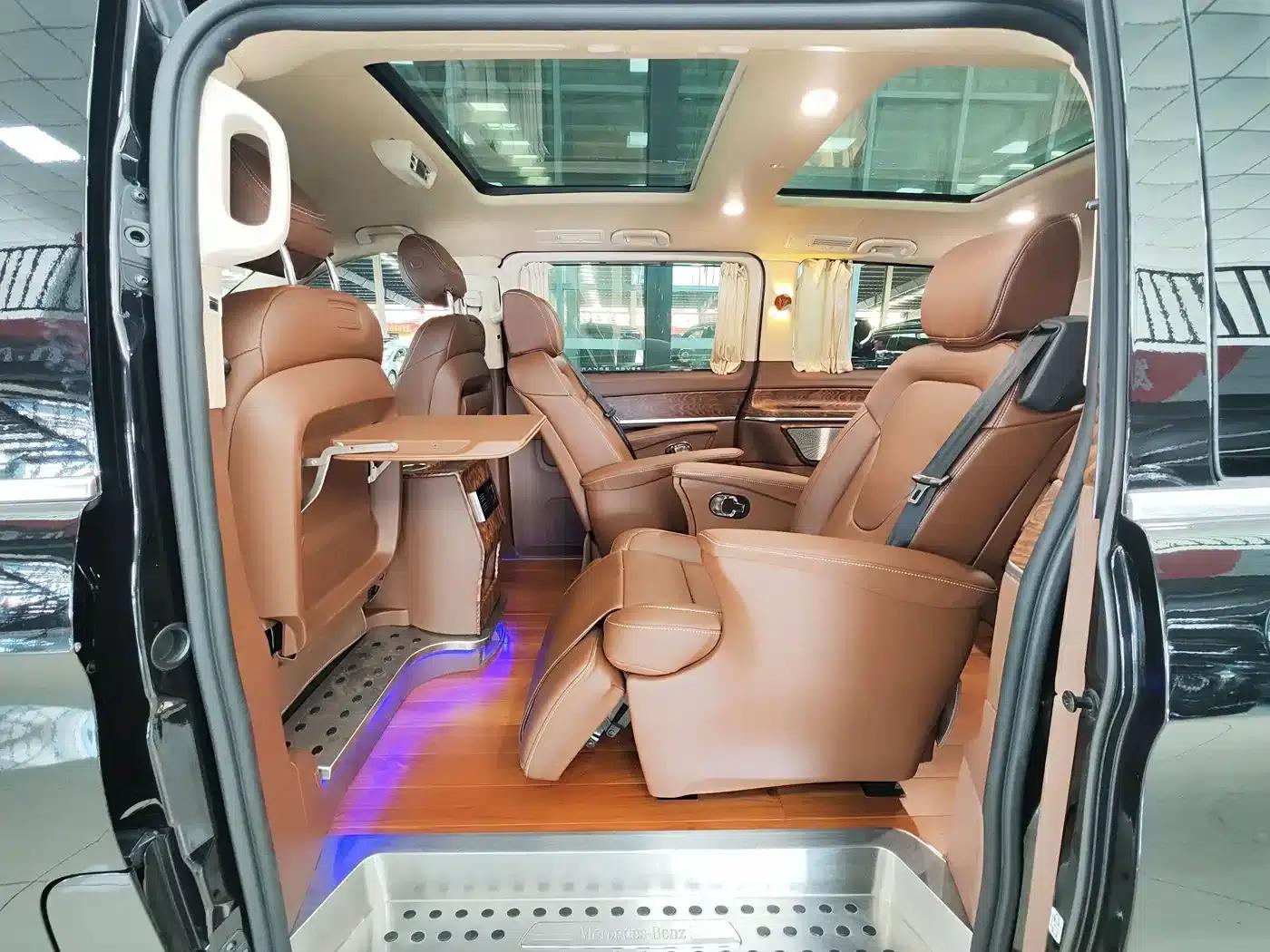 Mercedes-Benz V-Class 2018 V 260 L Premium Extended Edition (China VI Emission Standard) — миниатюра 11